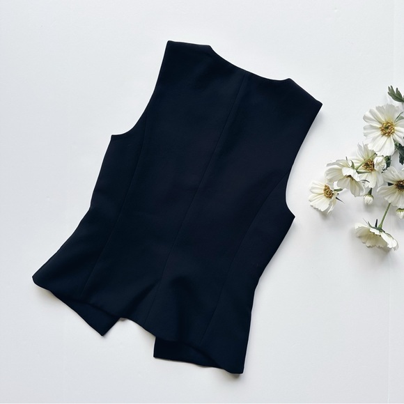 NEW Aritzia Wilfred Regal Vest (Re)ssential Black - Picture 12 of 13